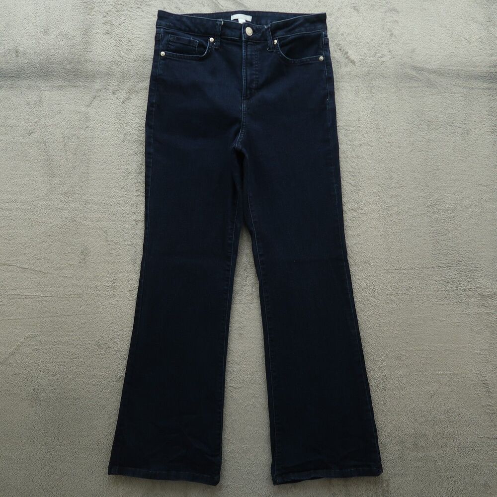LC Lauren Conrad Jeans Women's Size 10 Super High-Rise Flare Denim 31" Inseam
